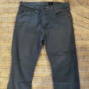 AG Jeans Everett slim straight, 34x30, greenish blue color